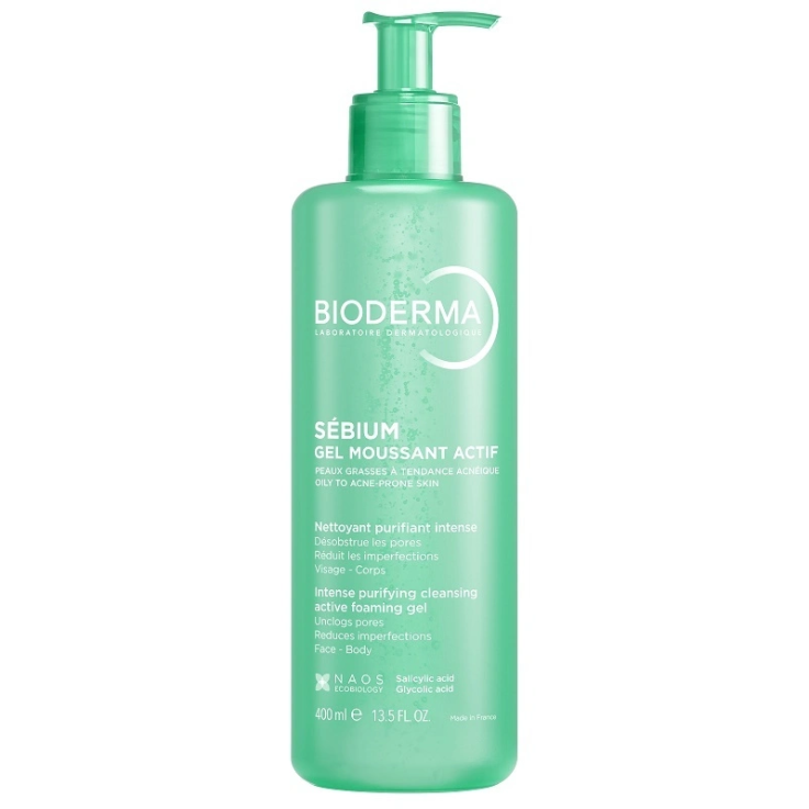 BIODERMA SEBIUM GEL MOUSSANT ACTIF400ML