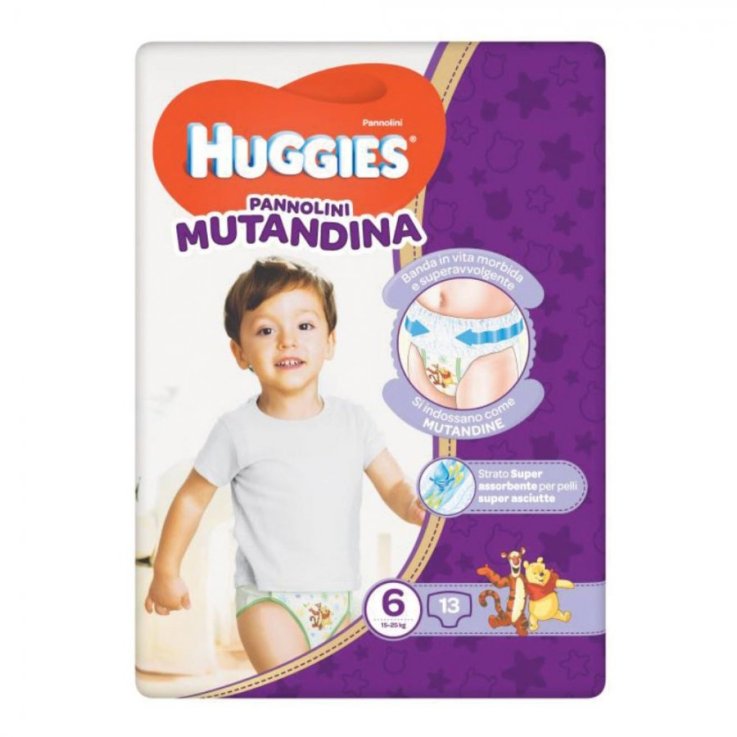 HUGGIES DIAPER PANT BASE 6 13P