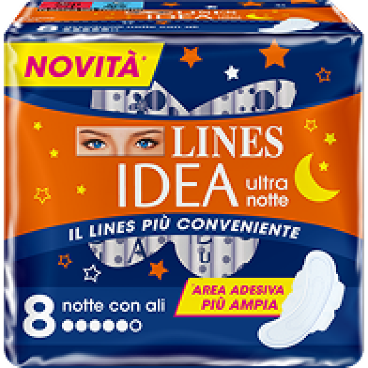 Lines Idea Ultra Notte Ali 8pz