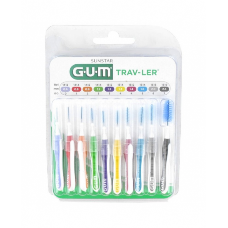 GUM TRAV-LER SCOVOLINI 10PZ