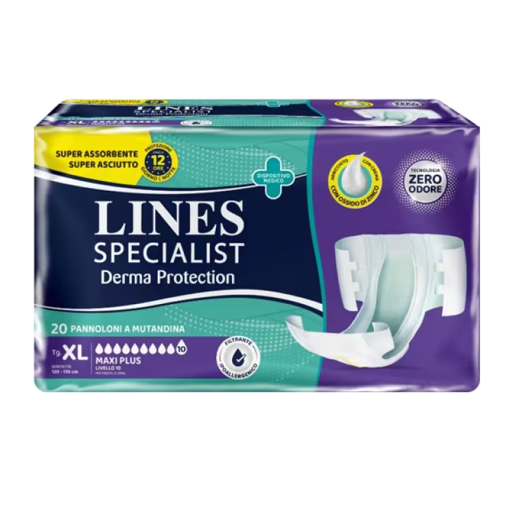 LINES SP DERM PAN MAXI XL 20PZ