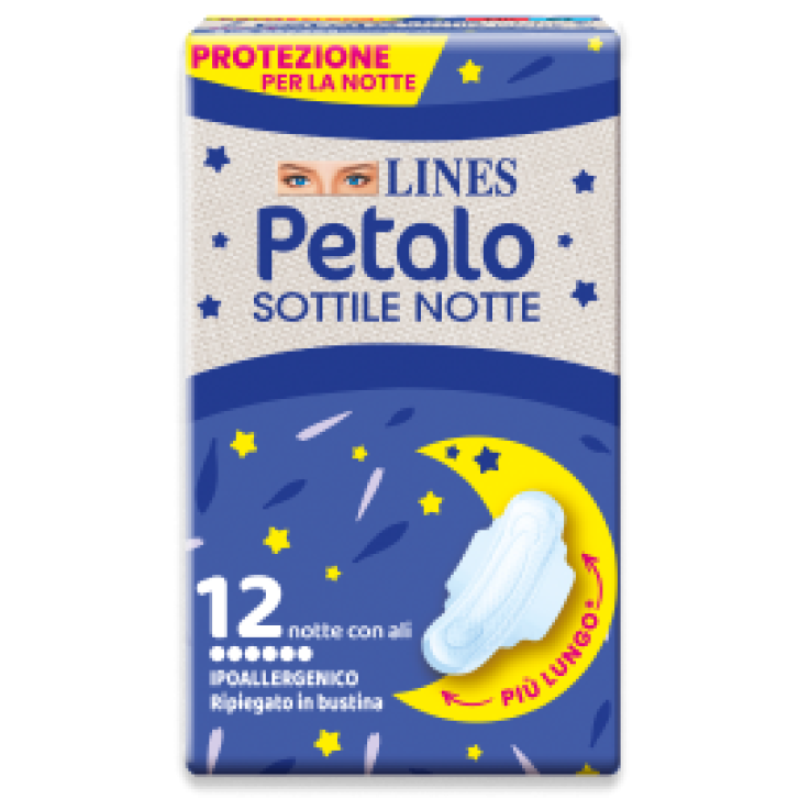 LINES PETALO SOFT NOTTE 12PZ