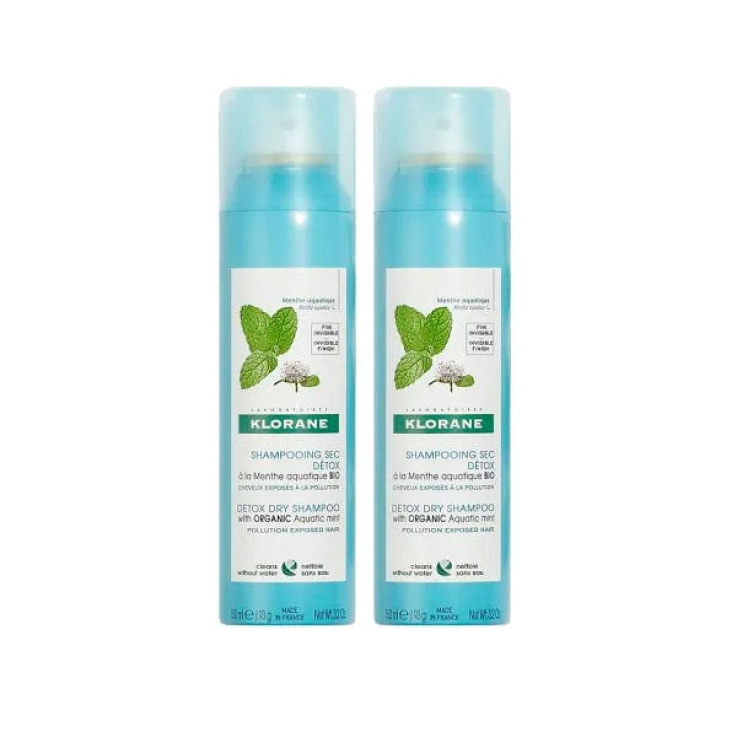 KLORANE DUO SHAMPOO SECCO MENT