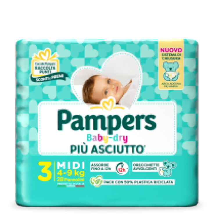 PAMPERS BD DOWNCOUNT MIDI 20PZ