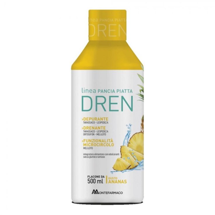 Pancia Piatta Dren500ml Ananas