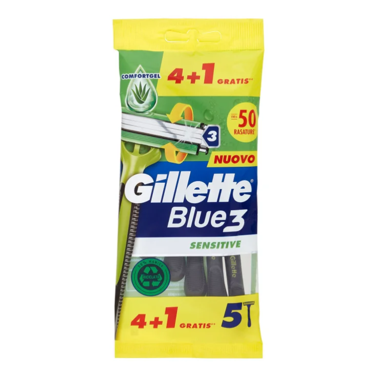 GILLETTE BLUE3 U&G 4+1PZ