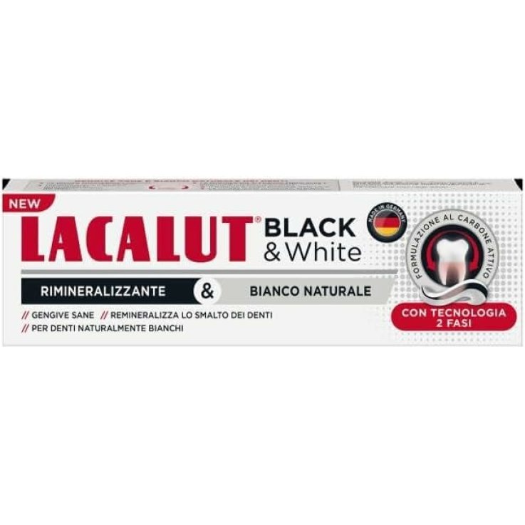 LACALUT DENTIFRICIO BLACK&WHIT