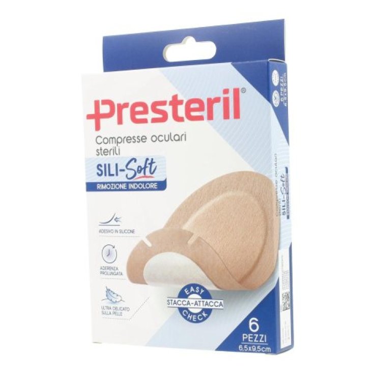 PRESTERIL CPR OCUL SILISOFT 6P