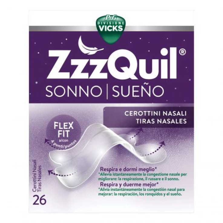 Zzzquil Nasal Strips 26pz