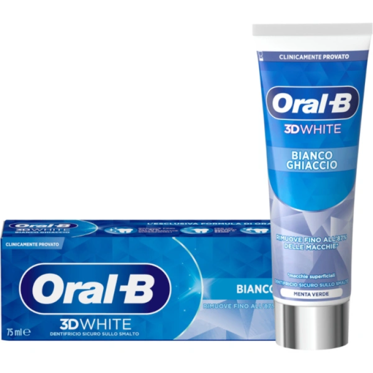 ORALB 3DW BIANCO GHIACCIO 75ML