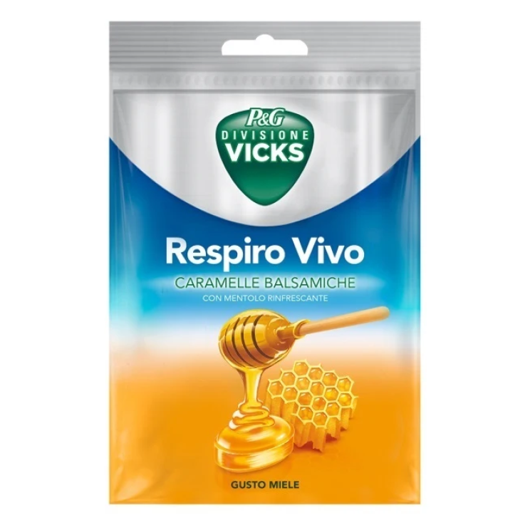 VICKS RESPIRO VIVO CARAM MIELE