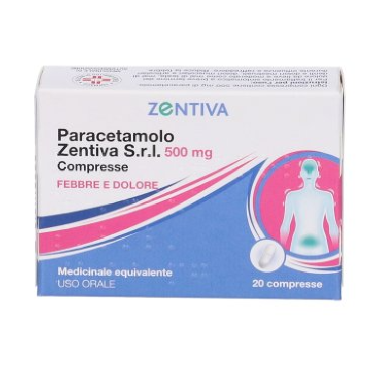 Paracetamolo Zentiva 20 Compresse 500mg