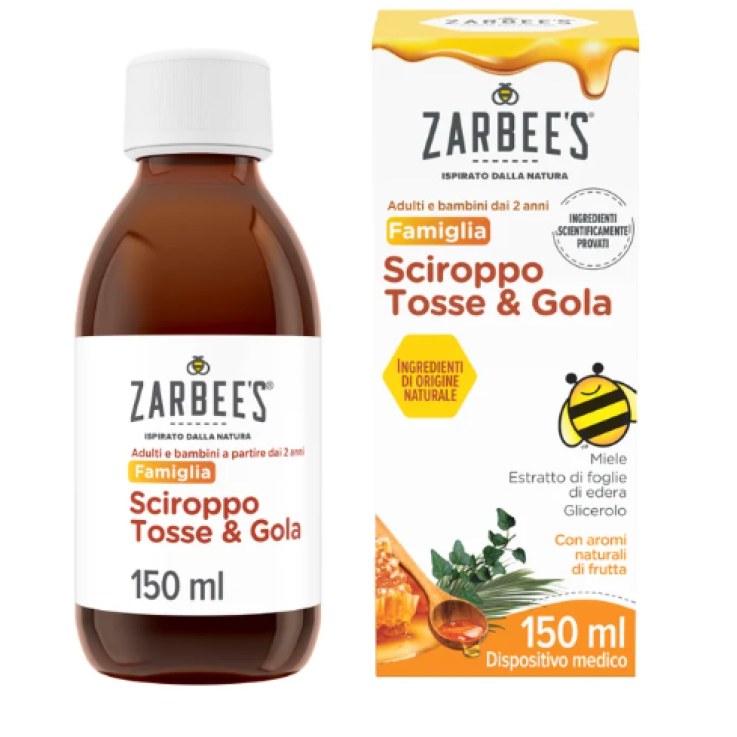 Zarbee's Tosse Gola Sciroppo 150ml