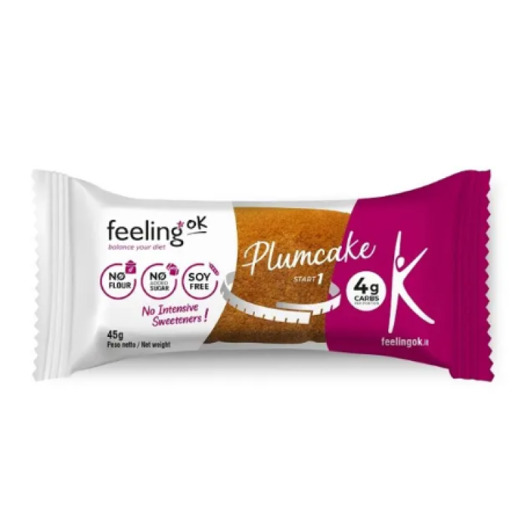 FEELING OK PLUM CAKE MANDORLA 45G