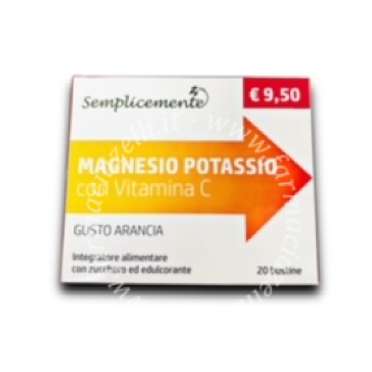 SEMPLICEMENTE Magnesio e Potassio con Vitamina C - 20BUST