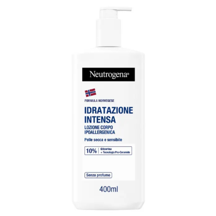 Neutrogena Crema Corpo Idratante Intensa NON profumata 400ml