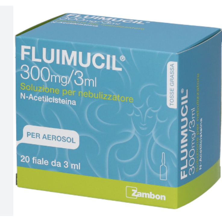 FLUIMUCIL NEBULIZZATO 20 FIALE 300MG/3ML