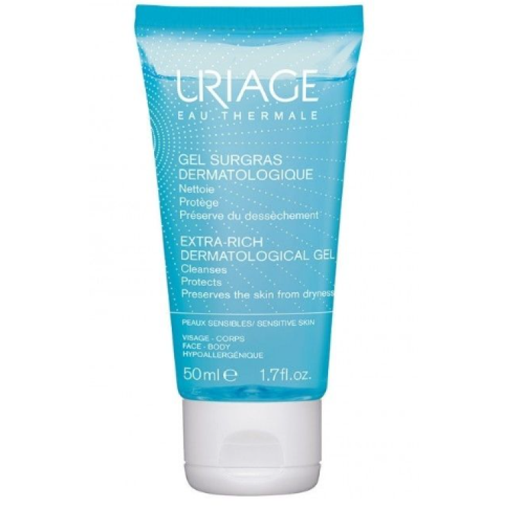 Uriage Eau Thermale - Gel Surgras Detergente Dermatologico, 50ml