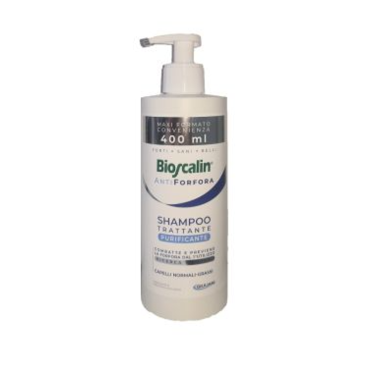 Bioscalin antiforfora shampoo trattante purificante per capelli normali e grassi 400ml