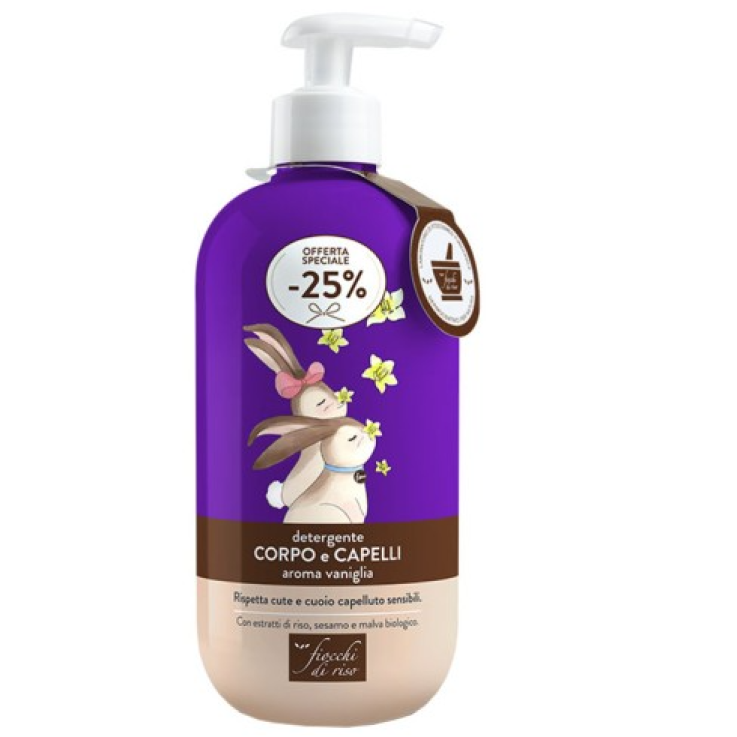 FIOCCHI DI RISO DETERGENTE CAPELLI E CORPO 400 ML SPECIAL NEW