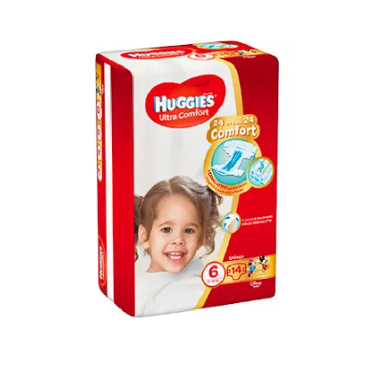 Huggies Ultra Comfort Pannolino Base Taglia 6 - 14 Pezzi / 16-30kg