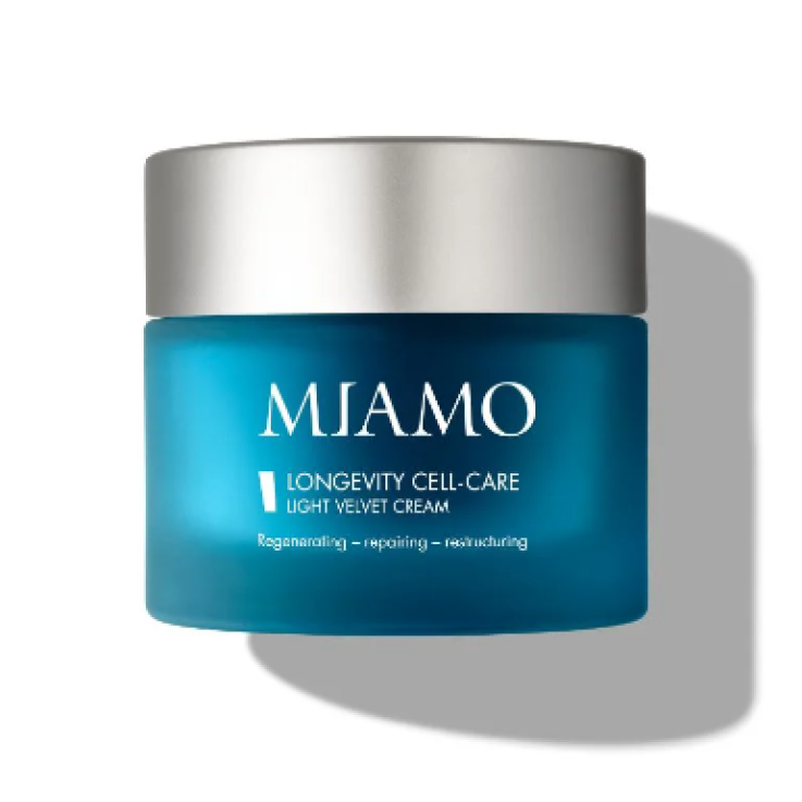 Miamo Longevity Plus - Longevity Cell-Care Light Velvet Crema Viso Rigenerante Riparatrice Ristrutturante Texture Vellutata, 50ml