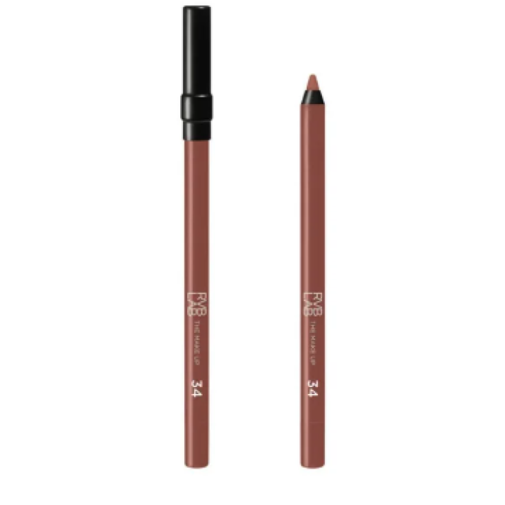 RVB Lab Water Resistant e Long Lasting Matita Labbra colore 34, 1.2g