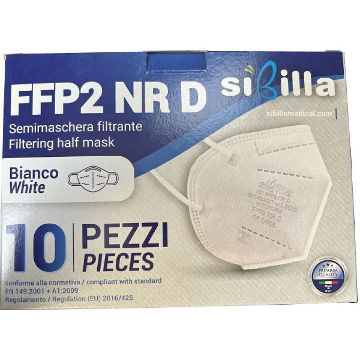 SIBILLA FFP2 SEMIMAS GRI 10PZ