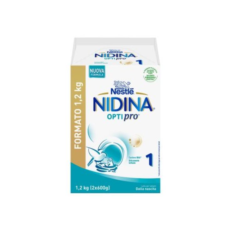 NIDINA OPTIPRO 1 POLV 2PZ 600G