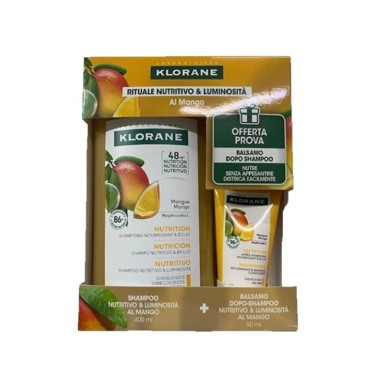 KLORANE KIT MANGO SH400ML+BALS