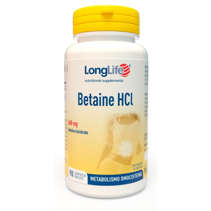 LONGLIFE BETAINE HCL 90CPR RIV