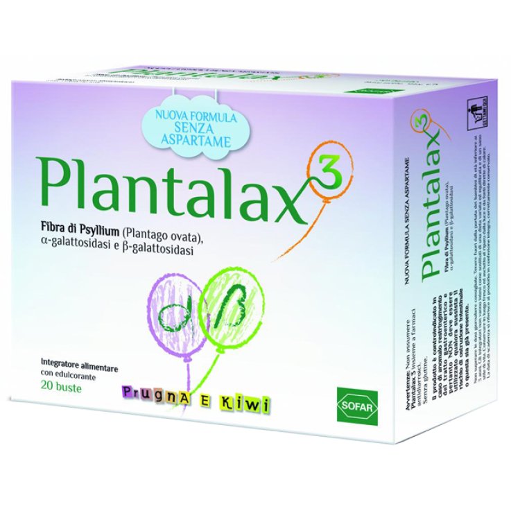 Plantalax 3 Prugna/kiwi 20bust