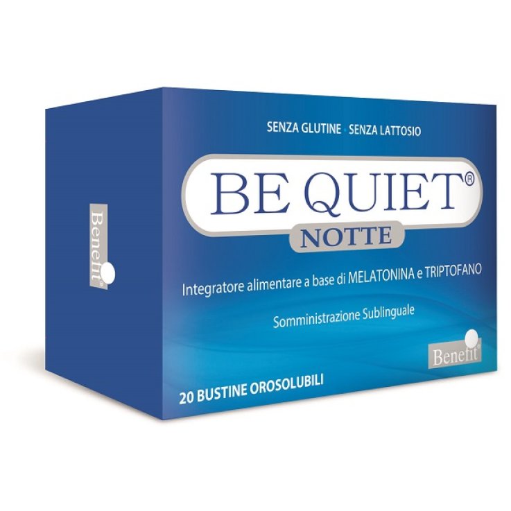 BE QUIET NOTTE 1MG 20BUST 1,3G BE QUIET NOTTE 1MG 20BUST 1,3G
