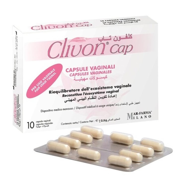 CLIVON CAP CAPSULE VAGINALI10P