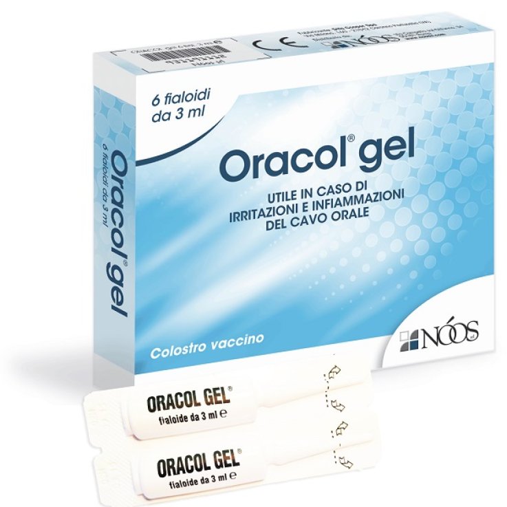 ORACOL GEL 6FIALE 3ML<