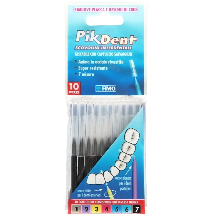 PIKDENT STUZZICOLINO 7 NE 10PZ