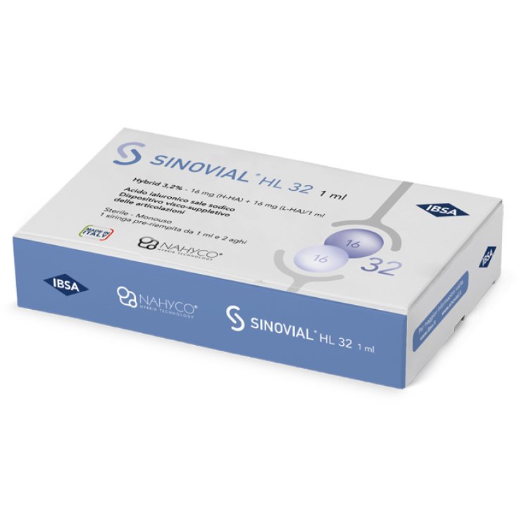 SINOVIAL HL 32*1ML 16MG+16MG SINOVIAL HL 32*1ML 16MG+16MG