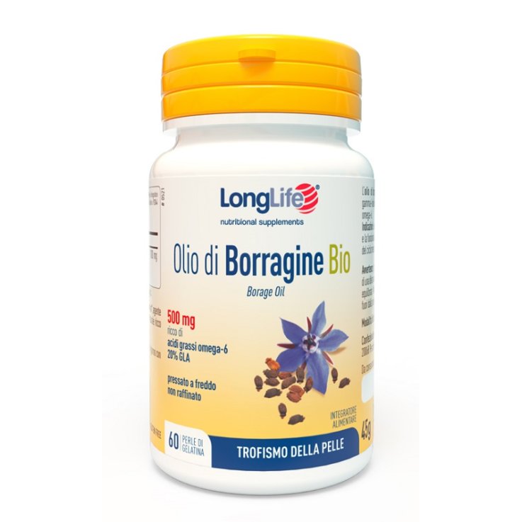 LONGLIFE OLIO BORRAG BIO 60PRL