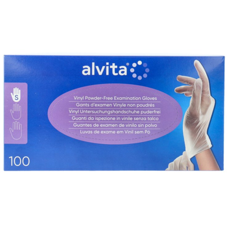 ALVITA GUANTI VINILE S/TALCO S