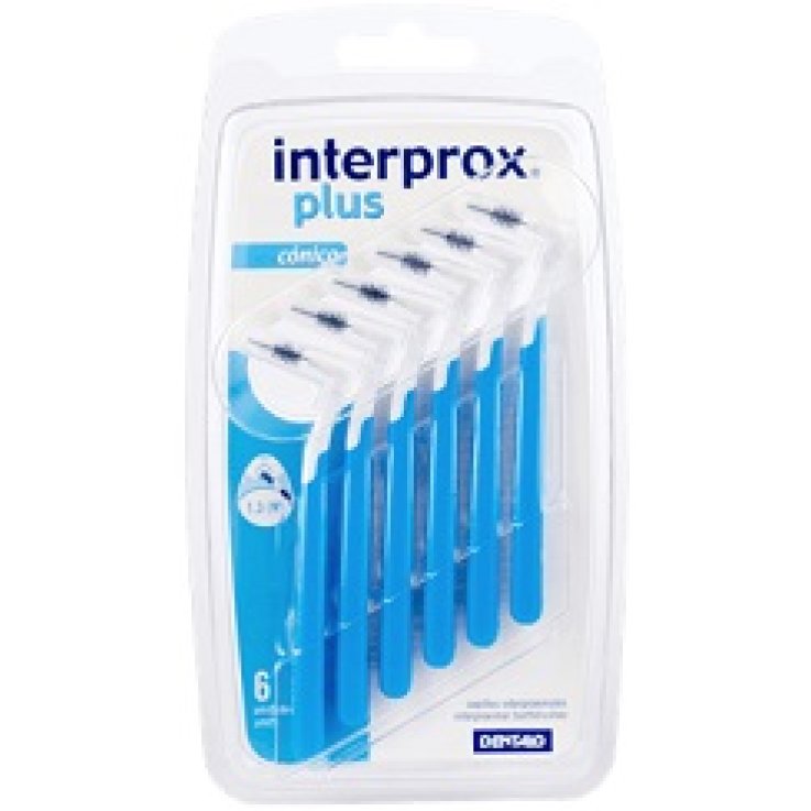 Interprox Plus Conico Blu 6pz