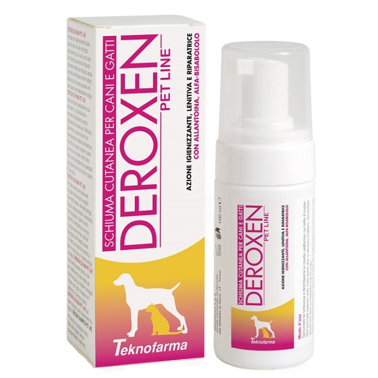 DEROXEN PET LINE SCHIUMA 100ML DEROXEN PET LINE SCHIUMA 100ML