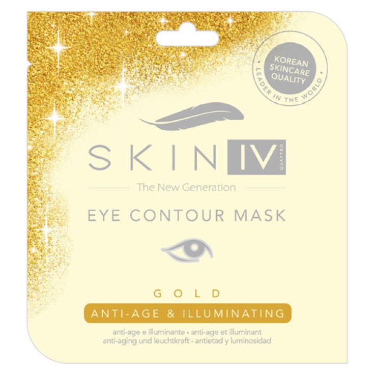 SKIN IV MASCHERA CONT OCCH ORO
