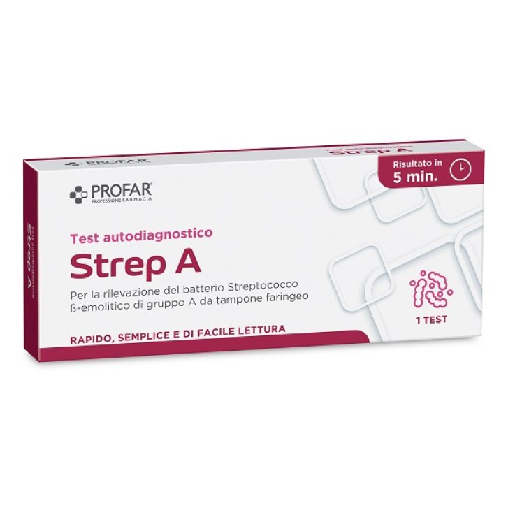 PROFAR TEST STREPTOCOCCO 1PZ