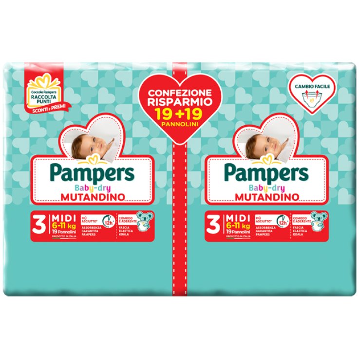 PAMPERS BD MUT DUODWCT MIDI38P<