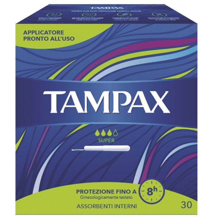 TAMPAX SUPER BLUE BOX 30PZ 8994