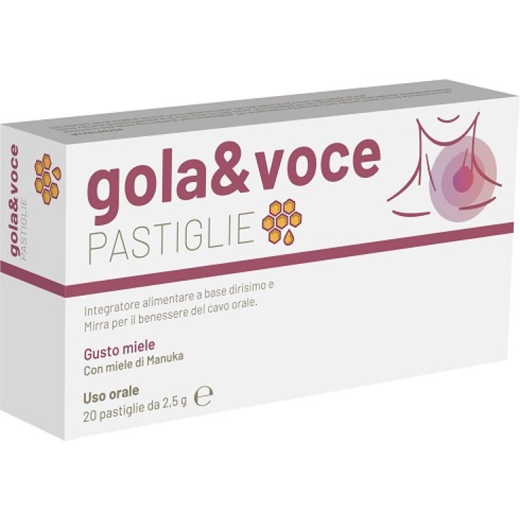 GOLA&VOCE PASTIGLIE MIELE 50G