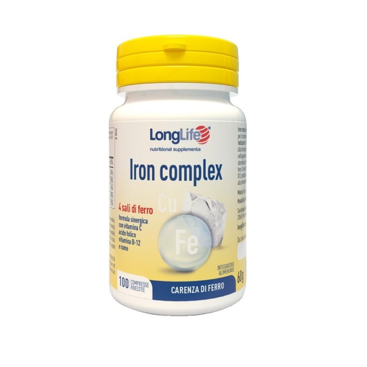 LONGLIFE IRON COMPLEX 100CPR