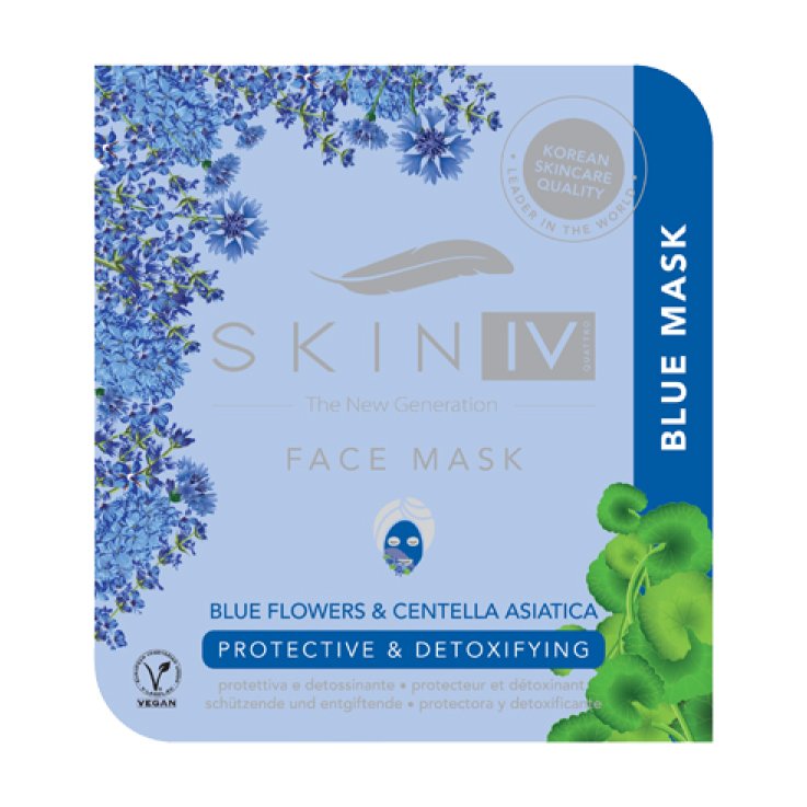 SKIN IV BLUE MASK FIORI PROT