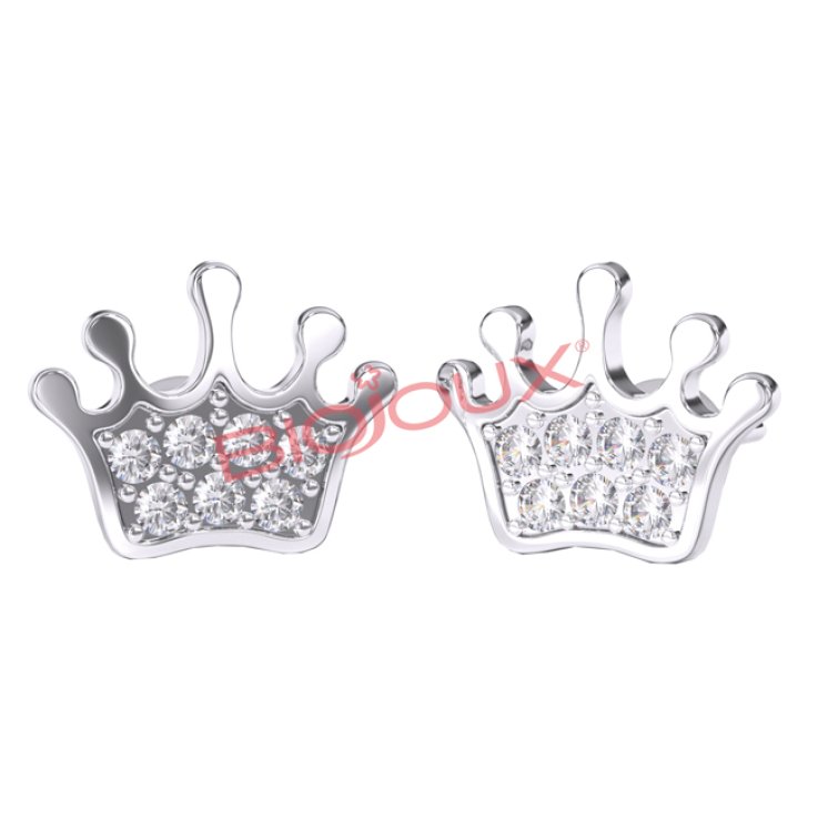 BJT705 ORECCHINI BABY CROWN SS