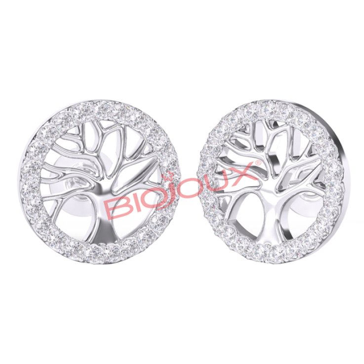 BJT994 ORECCHINI TREE LIFE SS